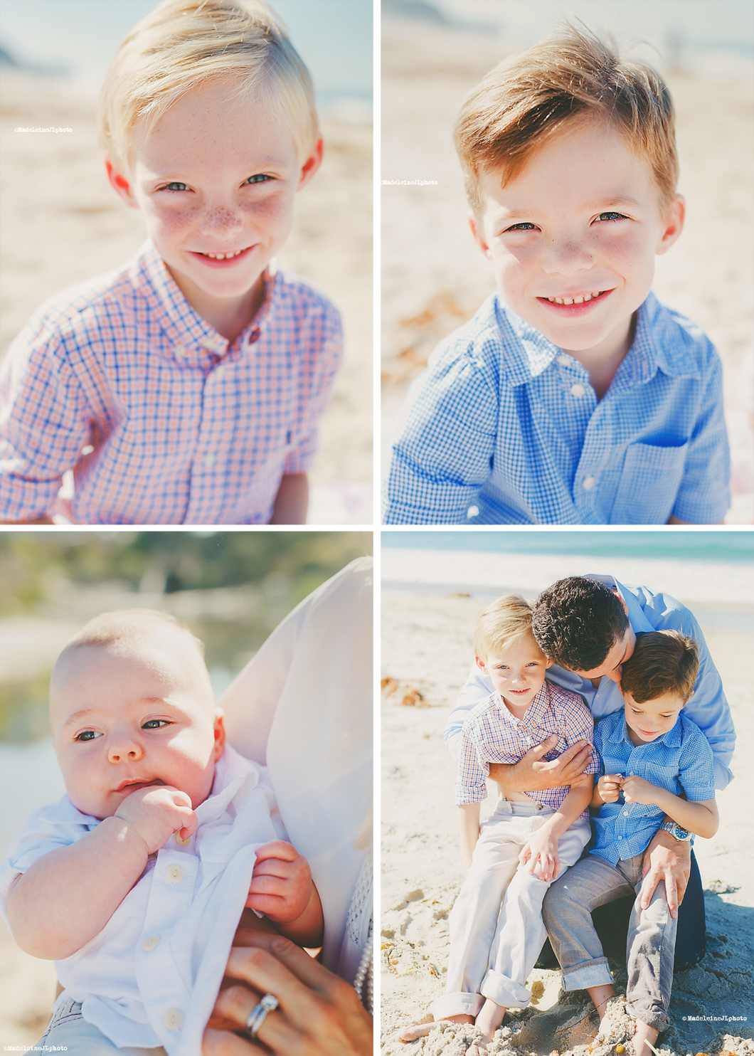 Orange County family beach session | Orange County family and kids photographer